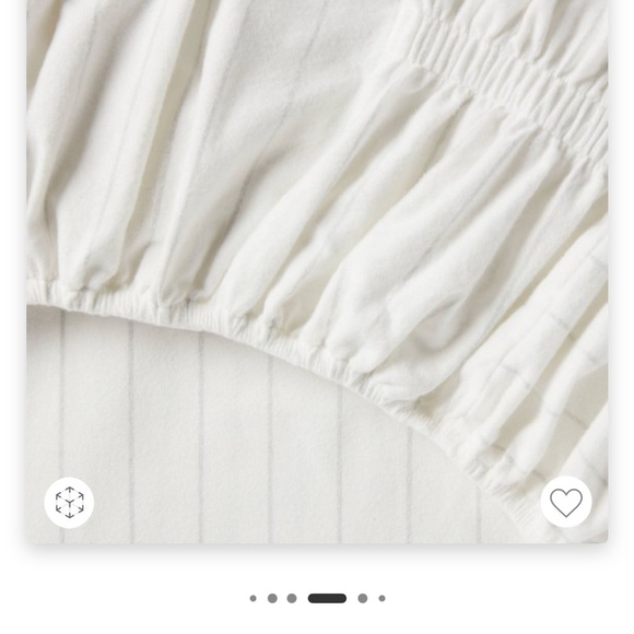 Full Ultra Soft Flannel Sheet Set Eco
Melange Stripe - Threshold - Picture 4 of 4